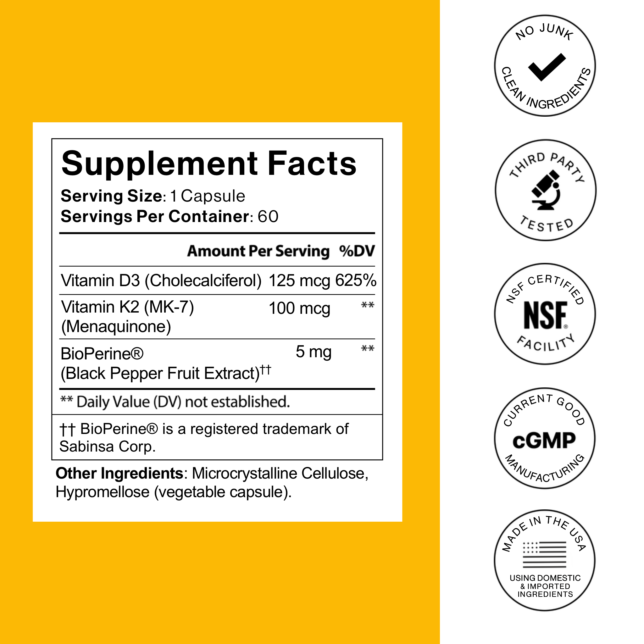 Vitamin D3+K2